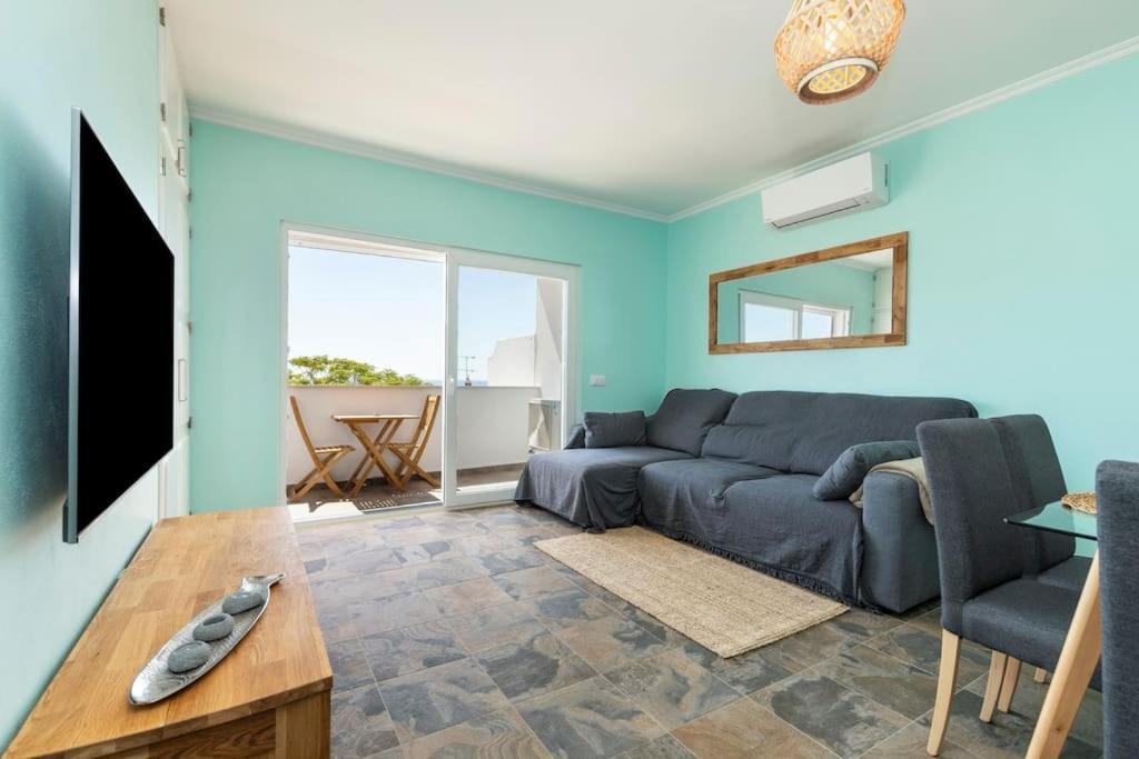 New Beach Flat With Top View - 3 Min To Sea In Luz Exterior foto